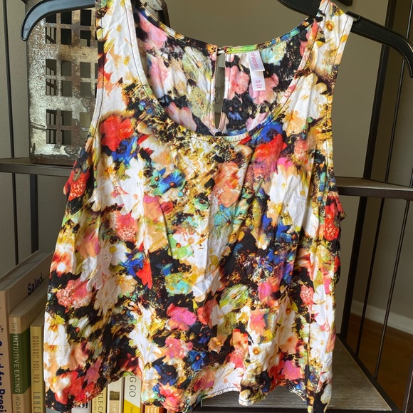 Small floral crop top - Picture 2 of 5